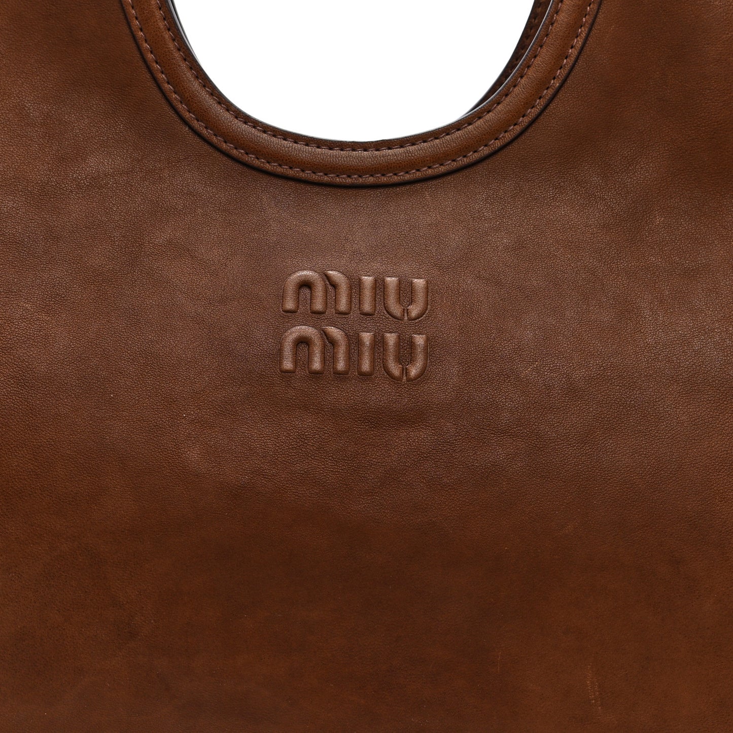 Nappa Ivy Shopping Bag Oak