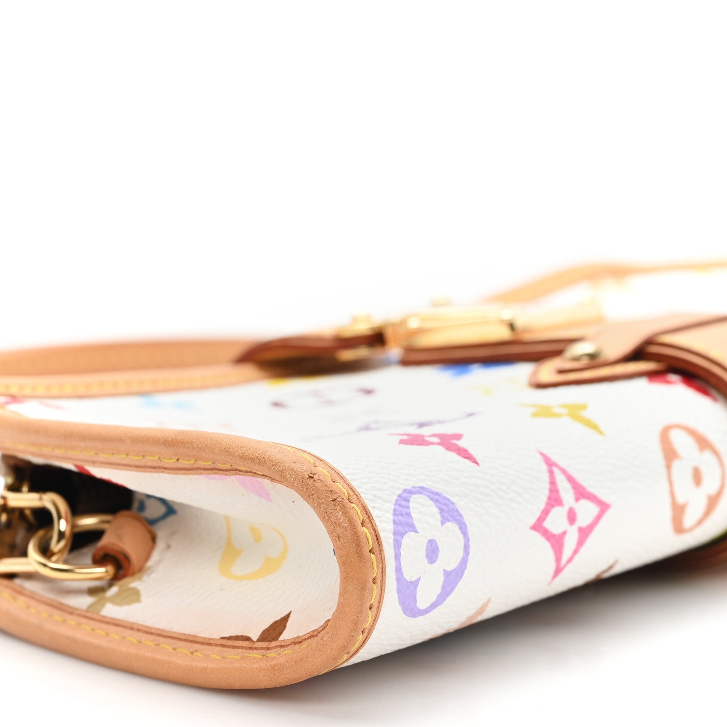 Louis Vuitton Monogram Multicolor Shirley White 8 of 10