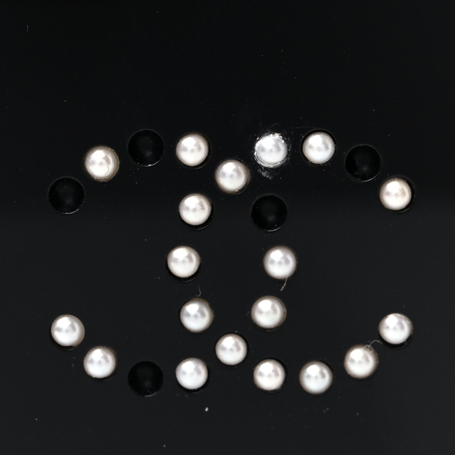 Chanel Plexiglass Pearl Playing Card Casino Minaudiere Clutch Black Gold 13 of 13