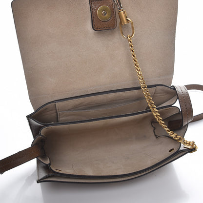 Chloe Goatskin Small Faye Shoulder Bag Woody Khaki 5 of 9