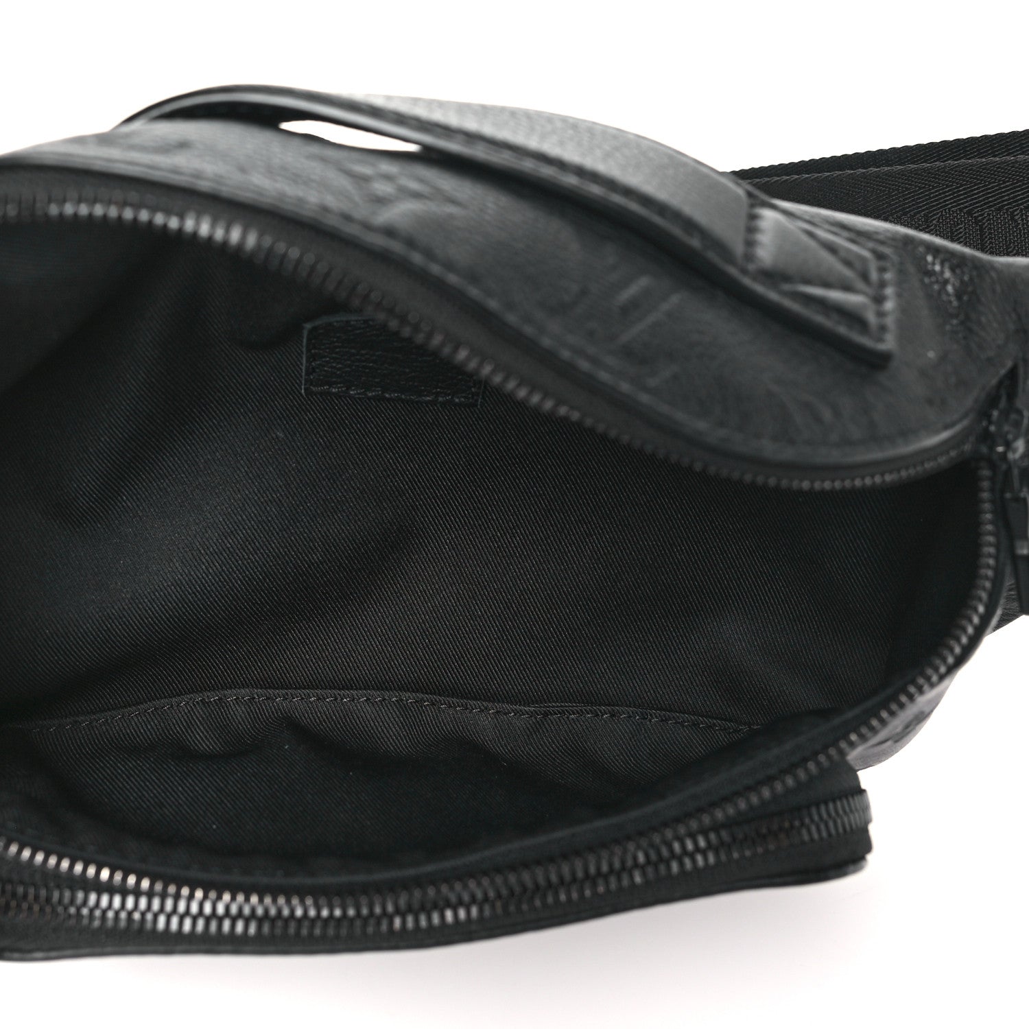 Louis Vuitton Monogram Shadow Rush Bumbag Black 5 of 9