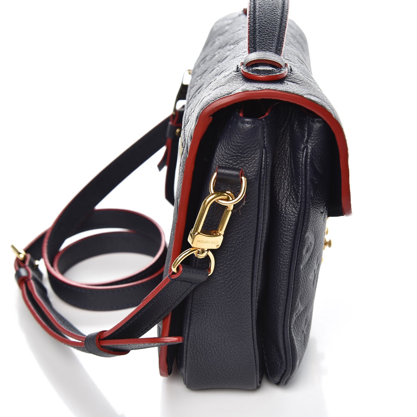 Empreinte Pochette Metis Marine Rouge
