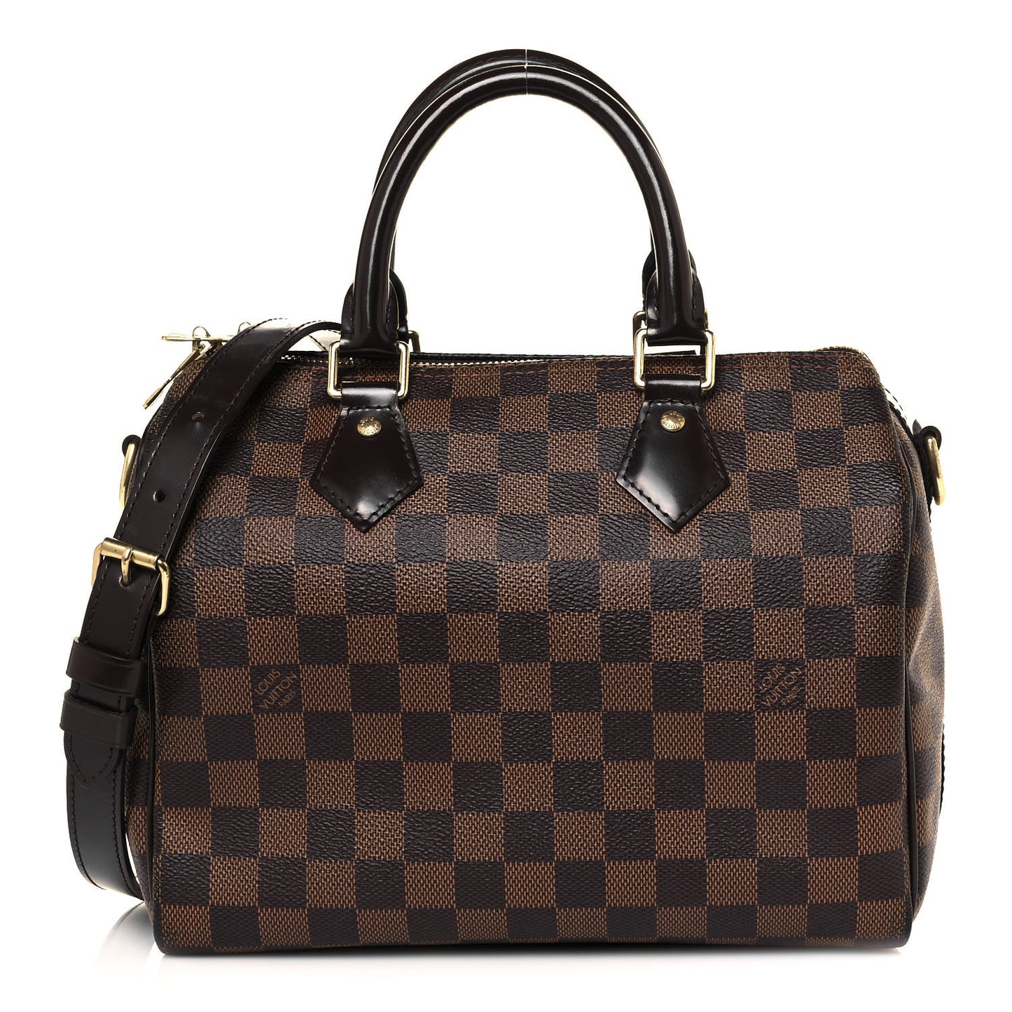 Damier Ebene Speedy Bandouliere 25