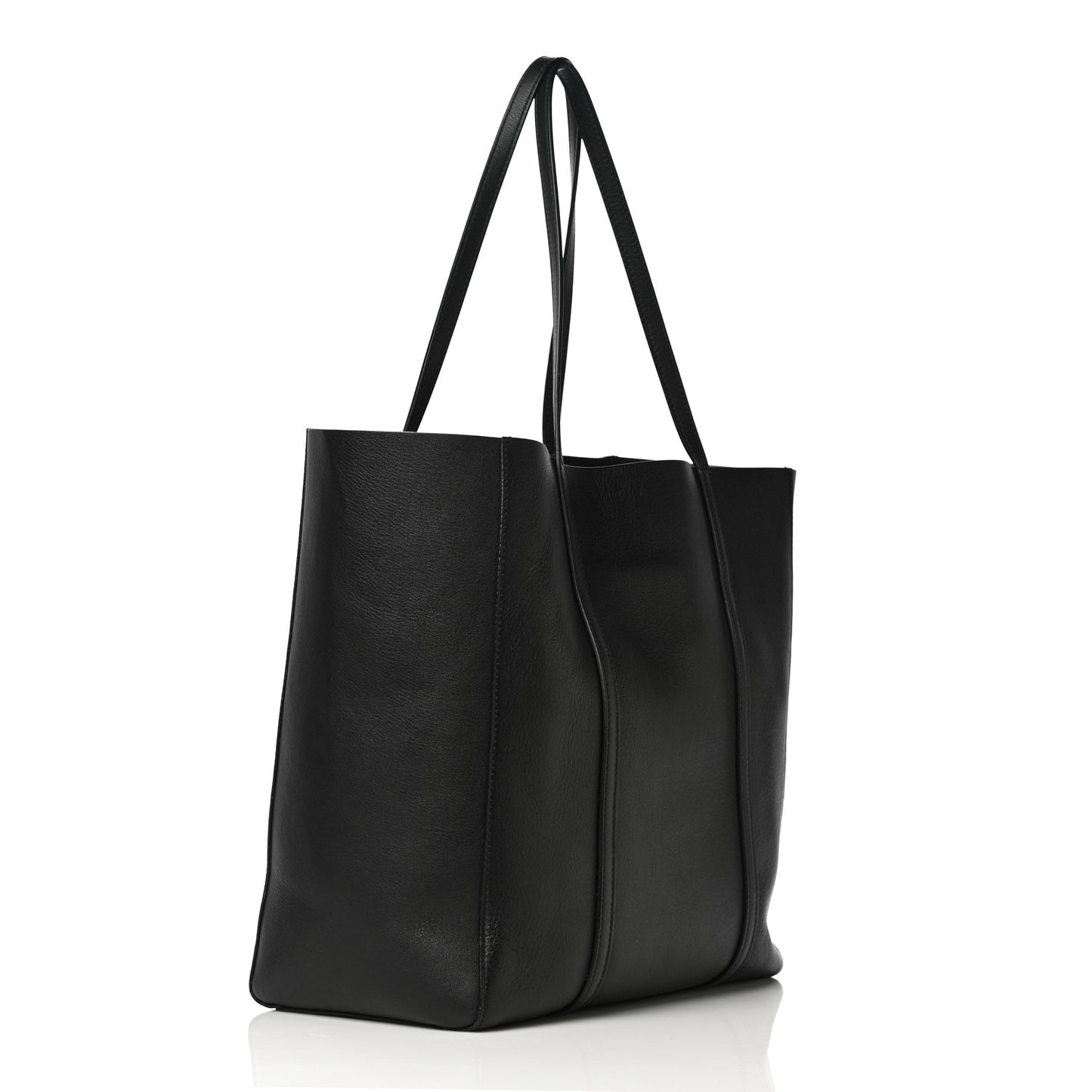 Calfskin Small Everyday Tote Bag Black