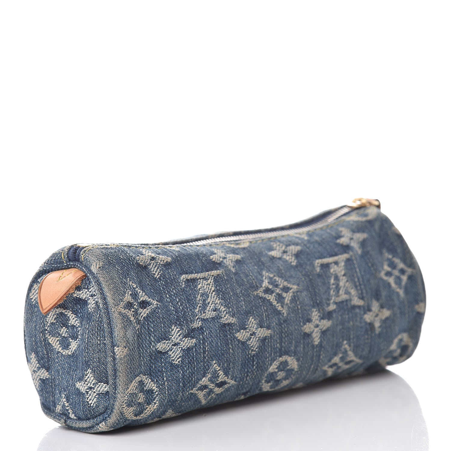 Louis Vuitton Denim Speedy GM Pochette Case 3 of 12