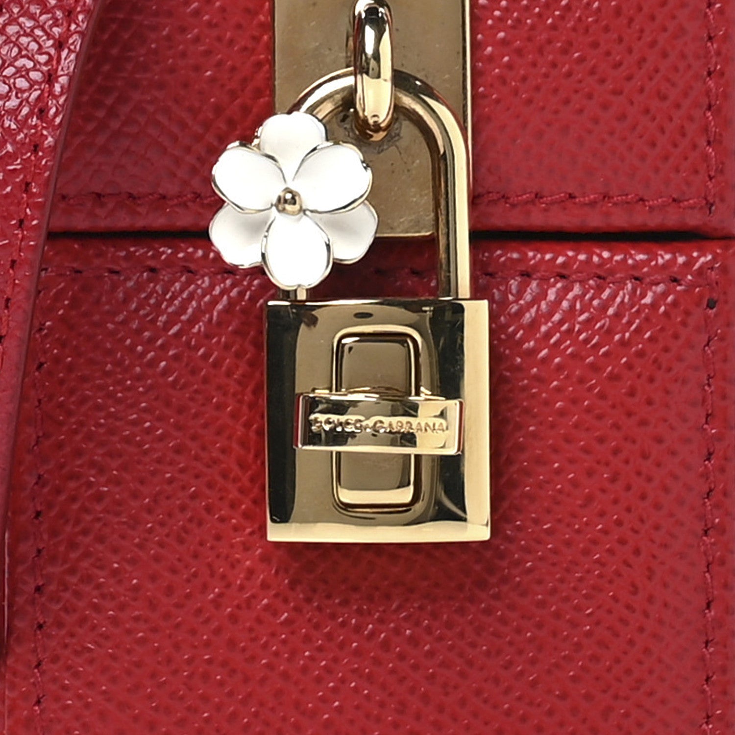 Dolce & Gabbana Dauphine Mini Box Case Red 6 of 10