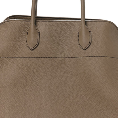 The Row Matte Grained Calfskin Soft Margaux 15 Dark Taupe 7 of 9