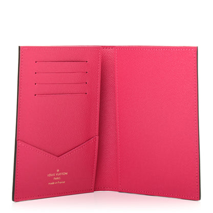 Louis Vuitton Monogram 2021 Christmas Animation Hollywood Passport Cover Fuchsia 5 of 6
