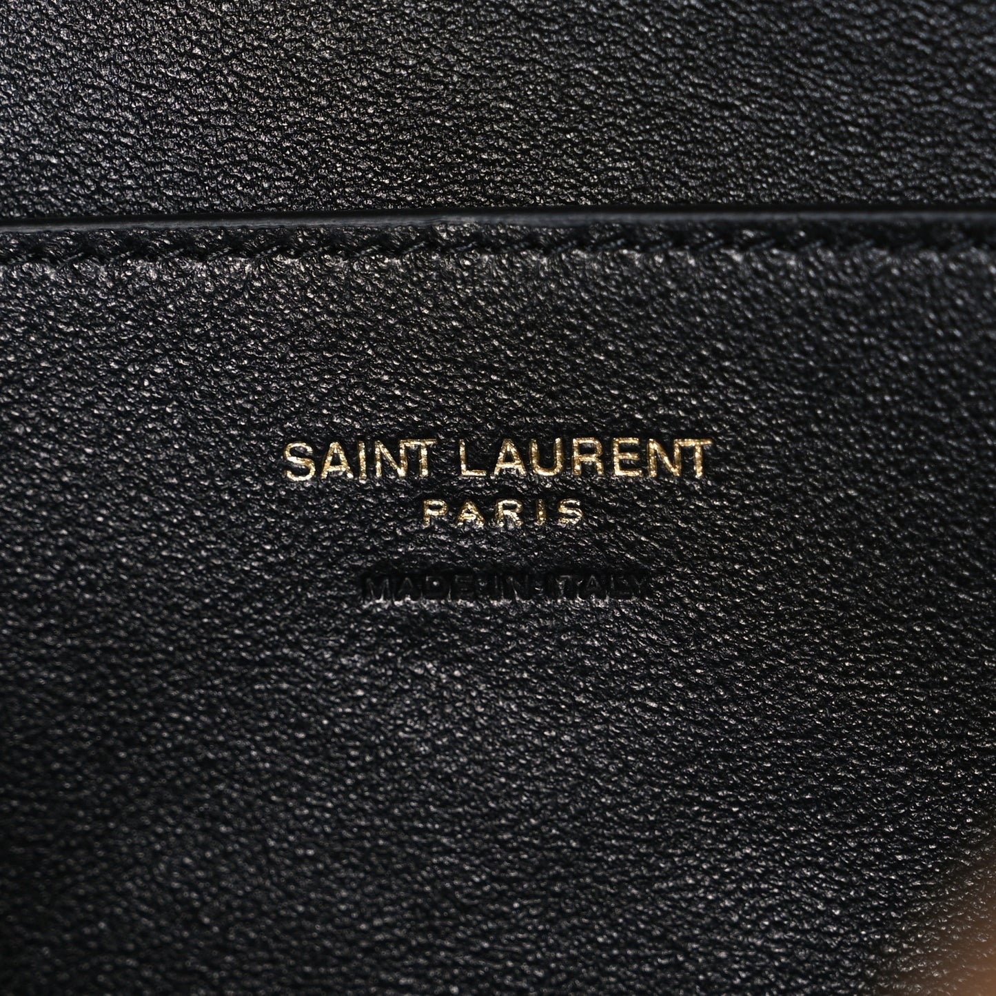 Suede Large Cassandre Envelope Pouch Golden Leaf