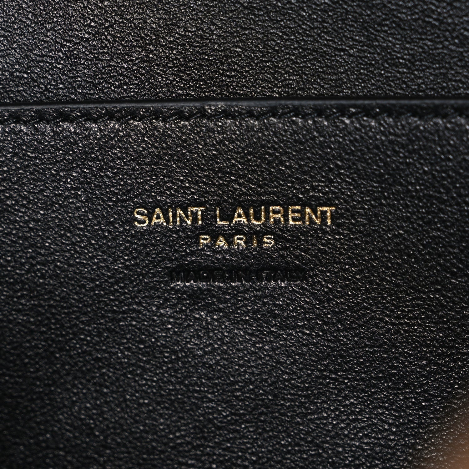 Saint Laurent Suede Large Cassandre Envelope Pouch Golden Leaf 6 of 7