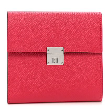Hermes Epsom Clic 12 Wallet Rose Extreme 1 of 8