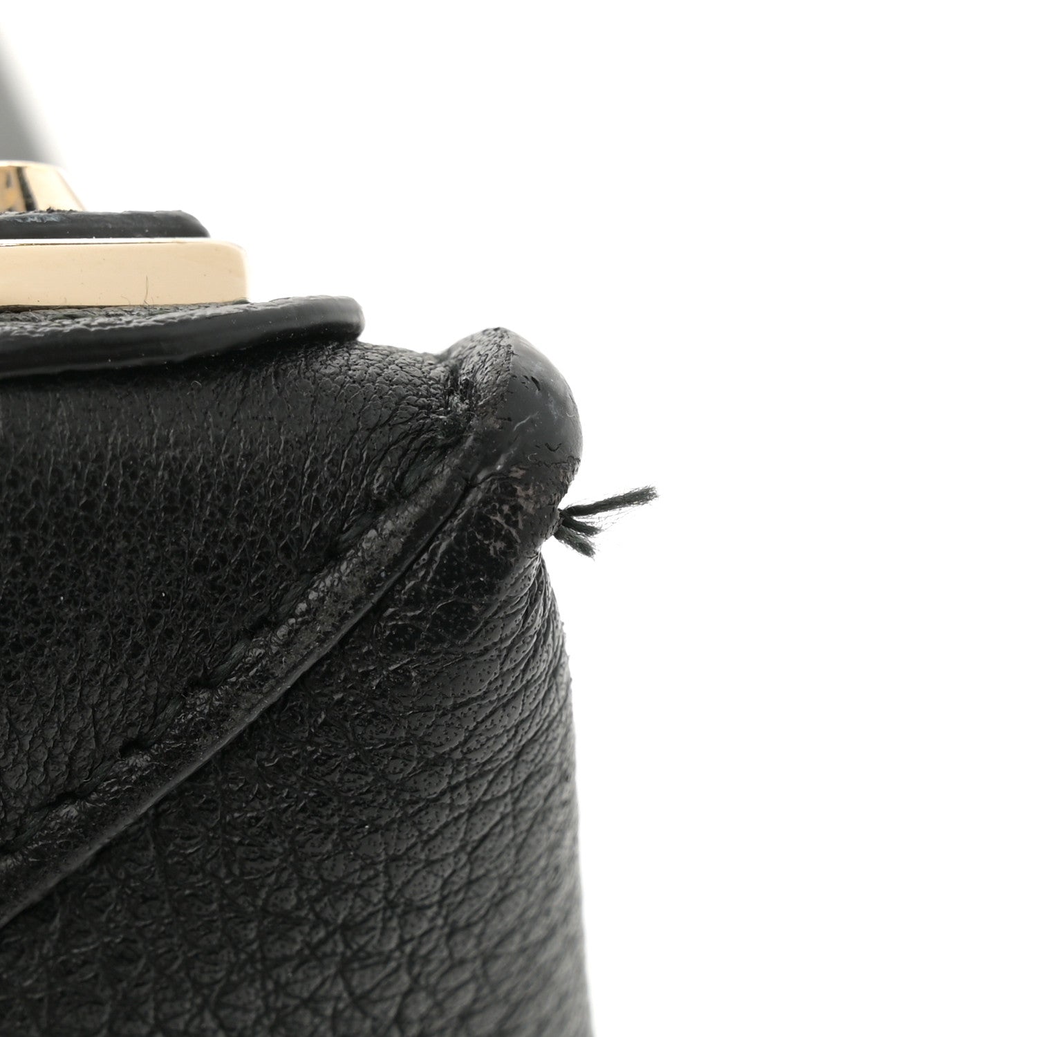 Balenciaga Grained Calfskin Silver Metallic Edge Hardware Papier A4 Tote Black 13 of 14