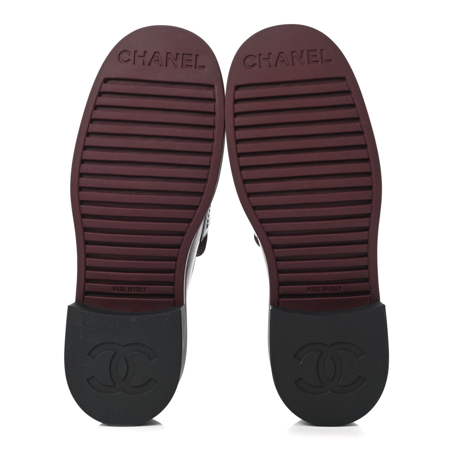 Lambskin Quilted CC Turnlock Loafers 37 Black
