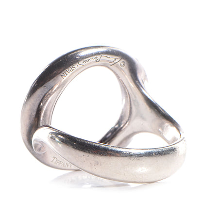 Tiffany Sterling Silver Elsa Peretti Sevillana Ring 8.5 3 of 7