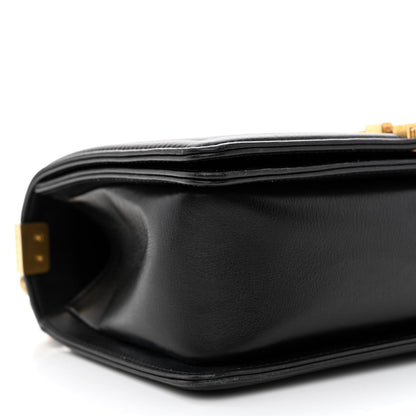 Chanel Calfskin Quilted Medium Boy Flap Black 9 of 10
