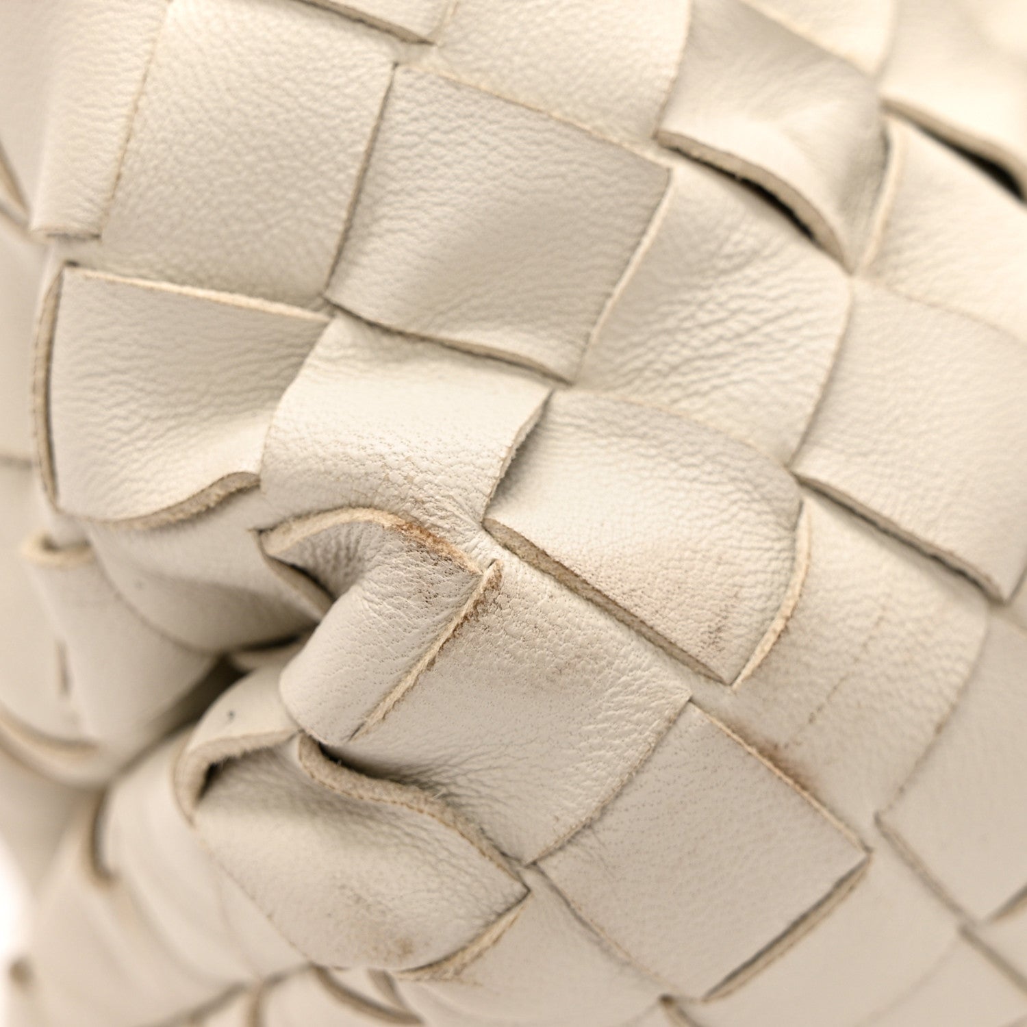 Bottega Veneta Nappa Maxi Intrecciato The Pouch Oversized Clutch Plaster 12 of 12