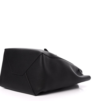 Celine Soft Grained Calfskin Medium Belt Cabas Phantom Black 9 of 11