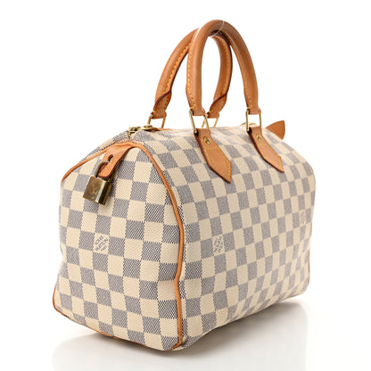 Louis Vuitton Damier Azur Speedy 25 2 of 13