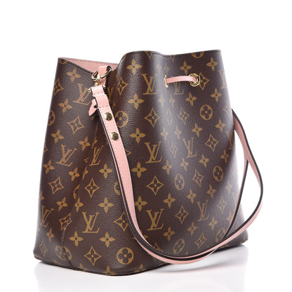 Louis Vuitton Monogram Neonoe MM Rose Poudre 3 of 10