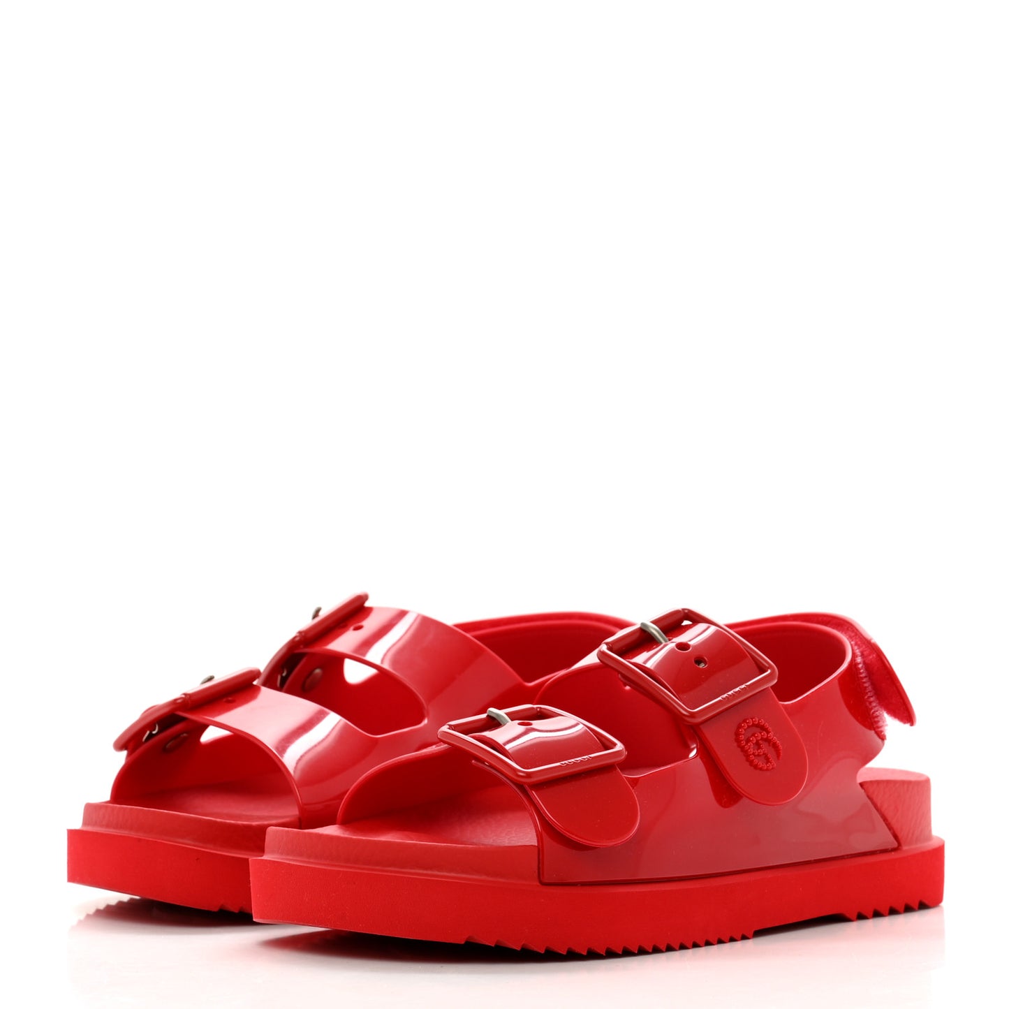 Rubber Mini Double G Womens Isla Dad Sandals 34 Maple Red