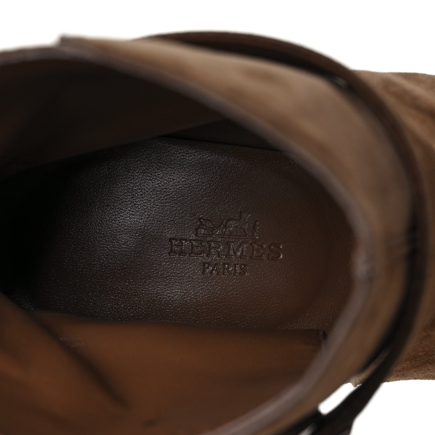 Hermes Suede Neo Low Boots 38 Ecorce 7 of 10