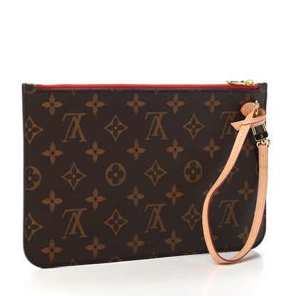 Louis Vuitton Monogram Neverfull MM GM Pochette Cherry 2 of 4