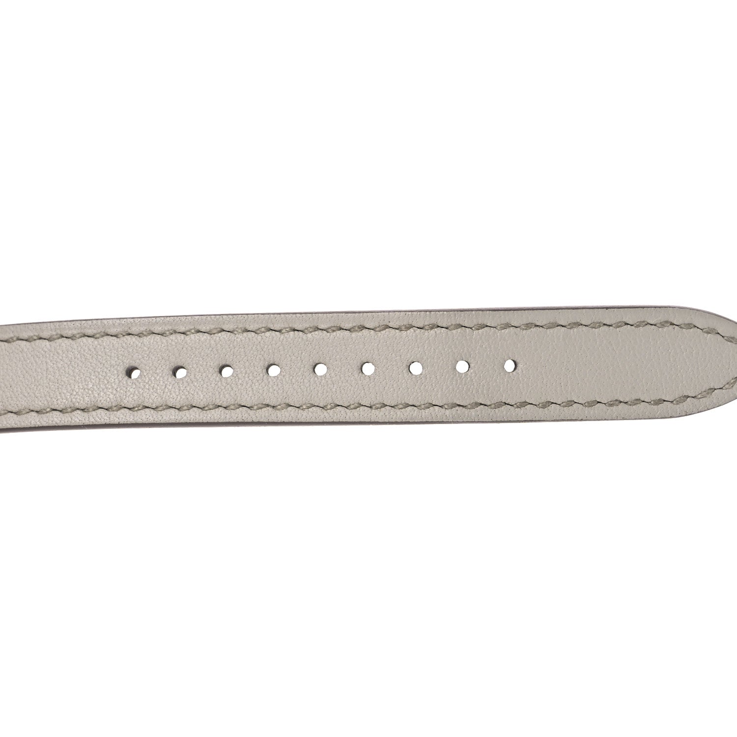 Hermes Swift 42 mm Apple Watch Double Tour Strap Craie 3 of 10