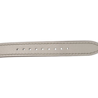 Hermes Swift 42 mm Apple Watch Double Tour Strap Craie 3 of 10