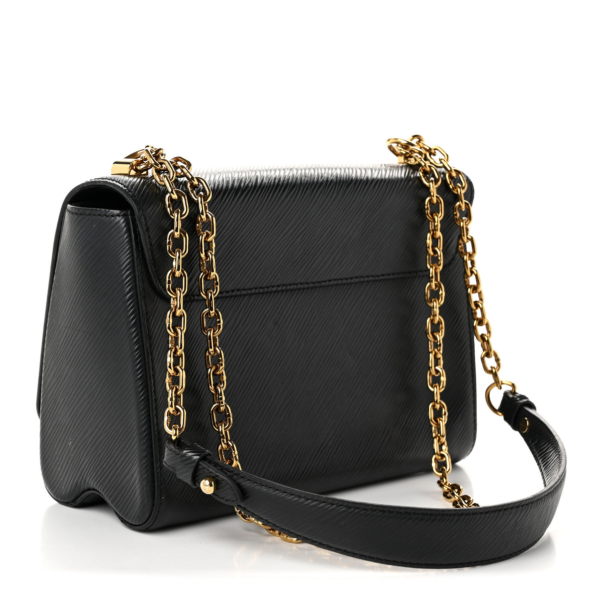 Epi Twist Shoulder Bag MM Black