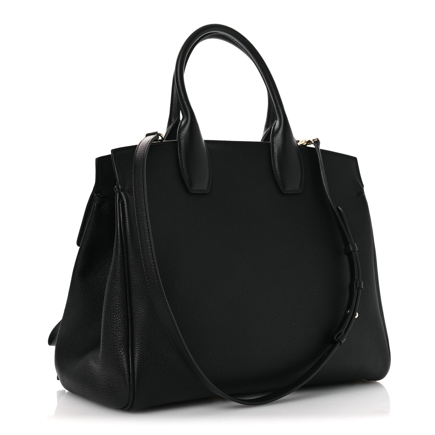 Calfskin Large Studio Bag Black