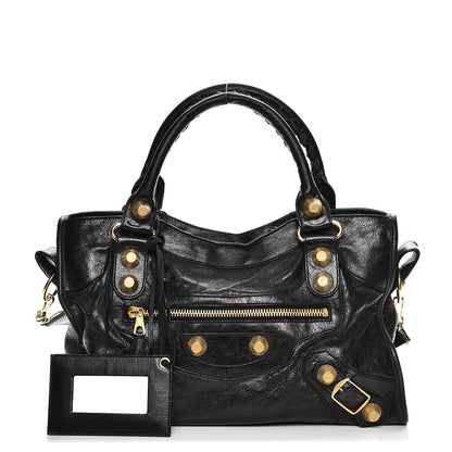 Balenciaga Agneau Giant 21 Gold Hardware City Black 1 of 15