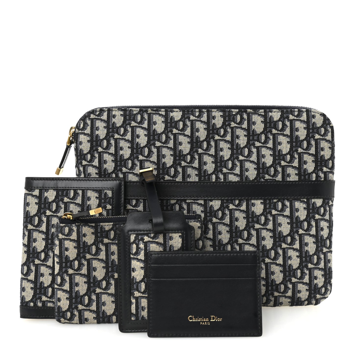 Oblique Travel Set Navy Blue