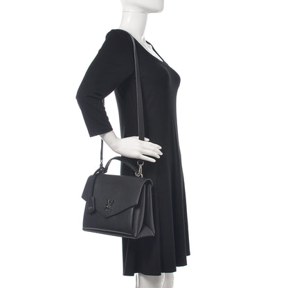 Louis Vuitton Soft Calfskin My Lockme Top Handle Black 2 of 8