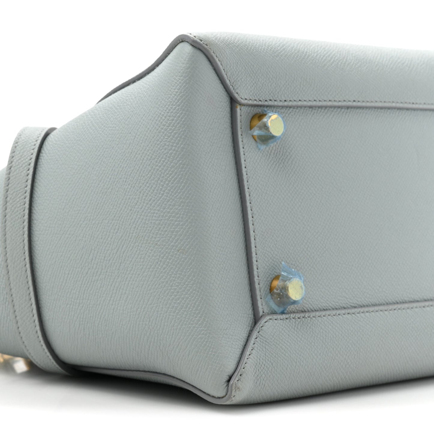 Grained Calfskin Mini Belt Bag Cloud