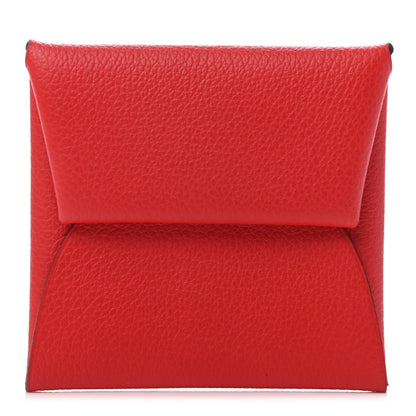 Hermes Evercolor Bastia Coin Purse Rouge De Coeur 1 of 4