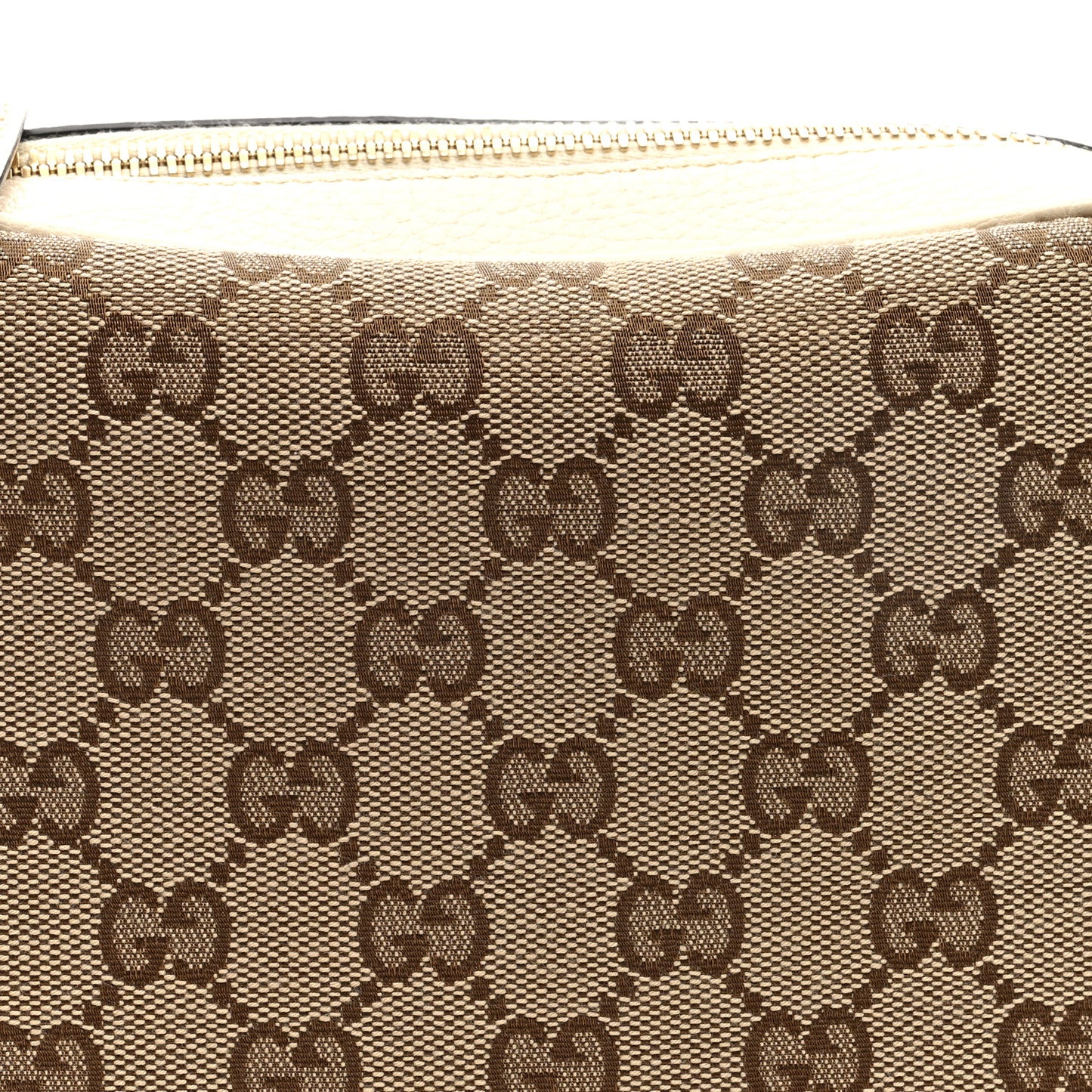 Monogram Dollar Calfskin Mini Bree Messenger Bag Beige Ebony Avoire