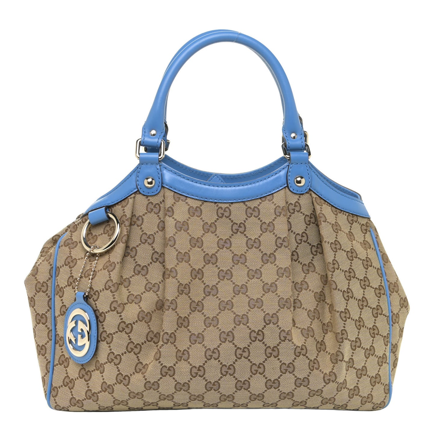 Monogram Medium Sukey Tote Blue