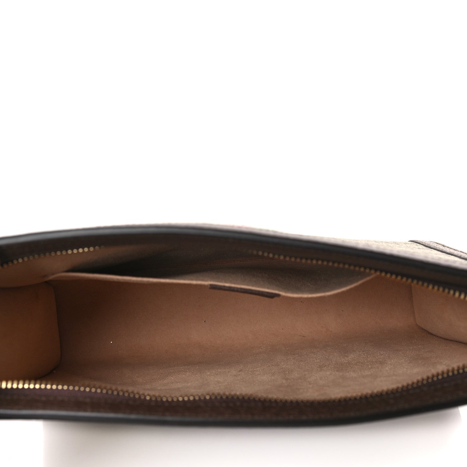 Gucci GG Supreme Monogram Web Ophidia Pouch Brown 5 of 6