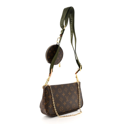 Louis Vuitton Monogram Multi Pochette Accessories Kaki 3 of 11