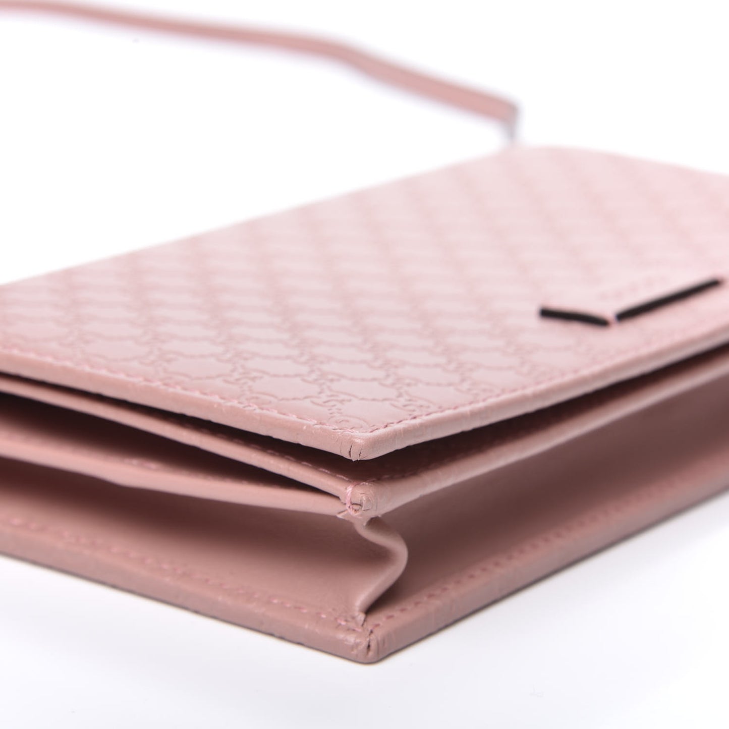 Microguccissima Crossbody Wallet Soft Pink