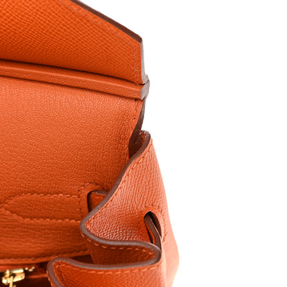 Hermes Epsom Birkin 35 Orange 11 of 16