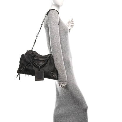 Balenciaga Used Calfskin Black Hardware Neo Classic City Black 2 of 10