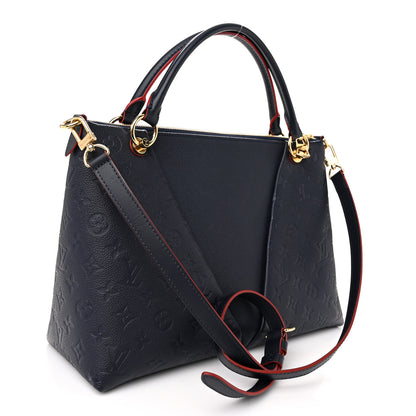 Louis Vuitton Empreinte V Tote MM Marine Rouge 3 of 10