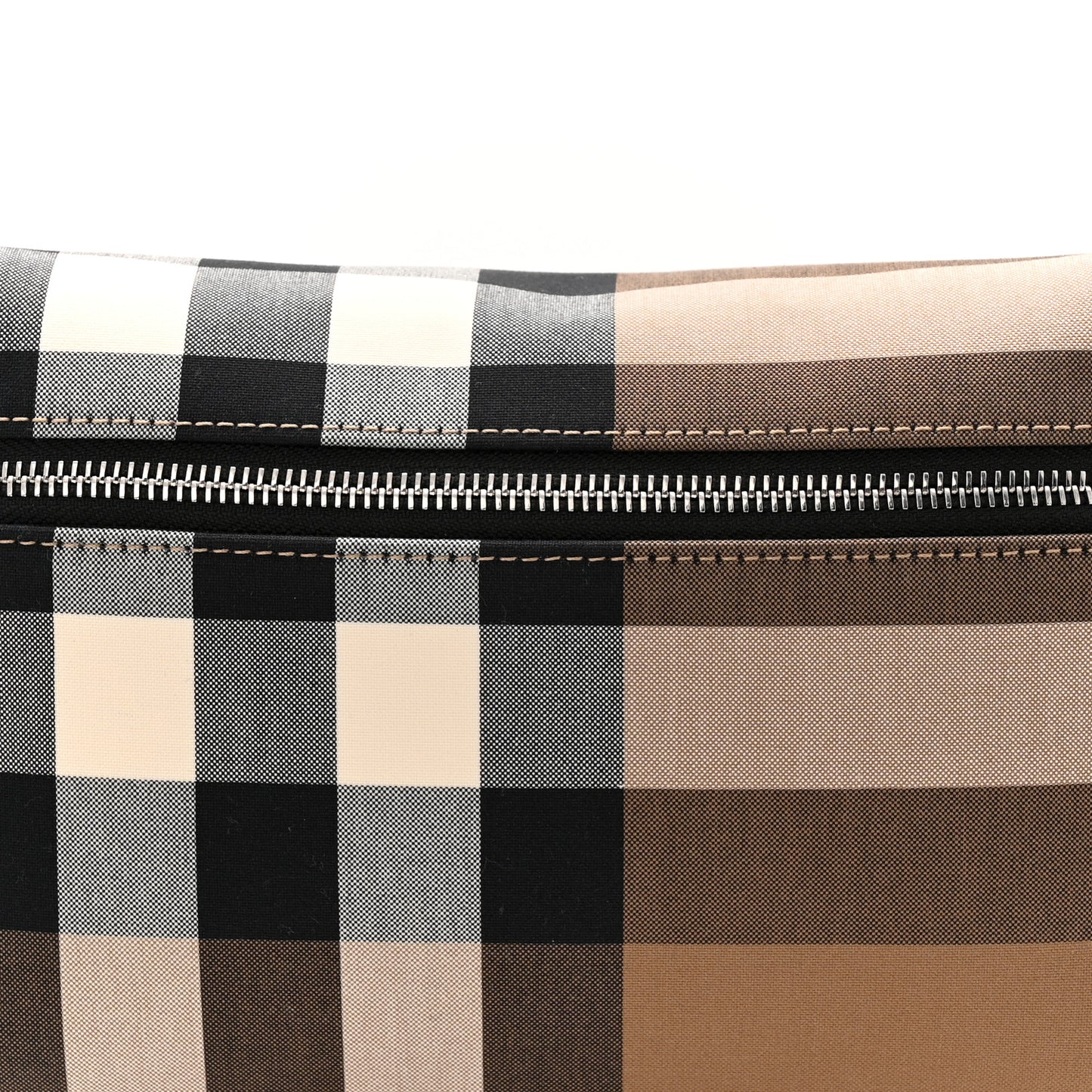 House Check Sonny Bum Bag Taupe Brown