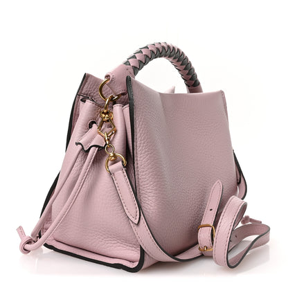 Mulberry Heavy Grain Small Iris Tote Powder Pink 3 of 11