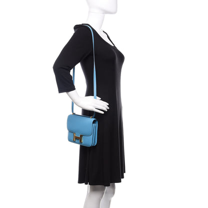 Hermes Swift Constance 18 Bleu Du Nord 2 of 11