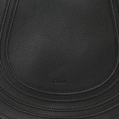 Chloe Calfskin Medium Marcie Round Crossbody Bag Black 8 of 10
