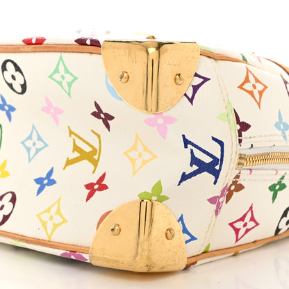 Louis Vuitton LOUIS VUITTON Monogram Multicolor Trouville White 10 of 10