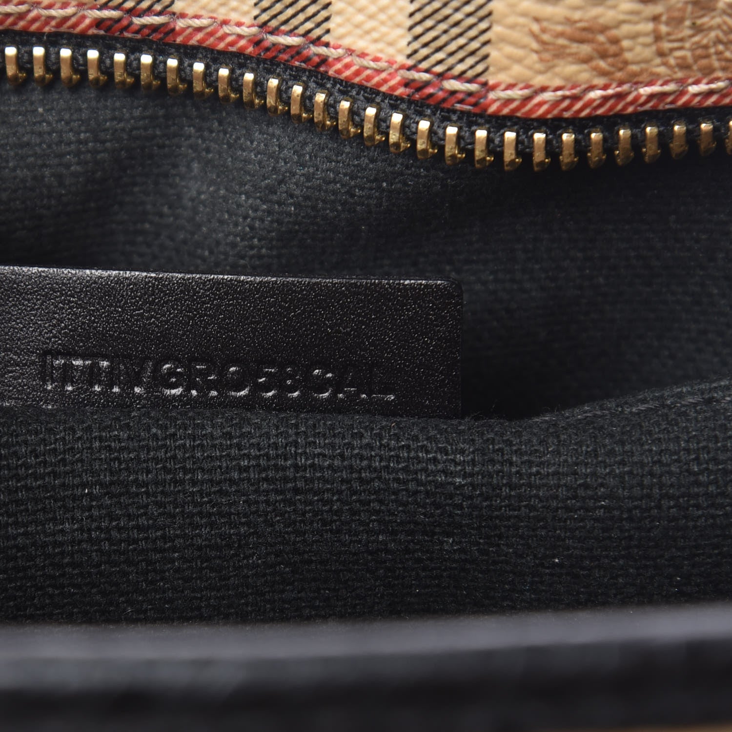 Burberry Haymarket Check Medium Regent Tote Black 8 of 17
