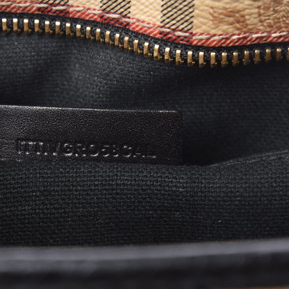 Burberry Haymarket Check Medium Regent Tote Black 8 of 17